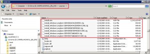 W2K8 Install Files